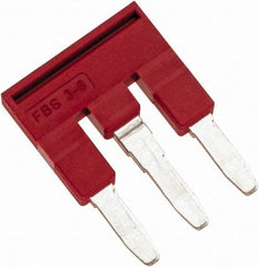 Schneider Electric - Terminal Block Plug-In Bridge - Use with NSYT Terminal Blocks - USA Tool & Supply