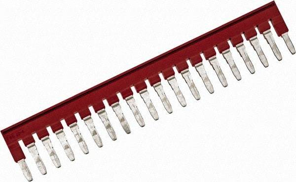 Schneider Electric - Terminal Block Plug-In Bridge - Use with NSYT Terminal Blocks - USA Tool & Supply