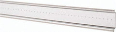 Schneider Electric - 2m Long x 0.3 Inch Wide x 1.4 Inch High x Steel DIN Rail - 0.04 Inch Thick - USA Tool & Supply