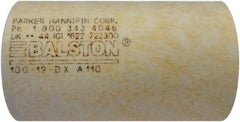 Parker - Replacement Filter Element - 0.01 µ Rating, 8" High, For Use with Parker 8206, 8208 Filter Series - USA Tool & Supply