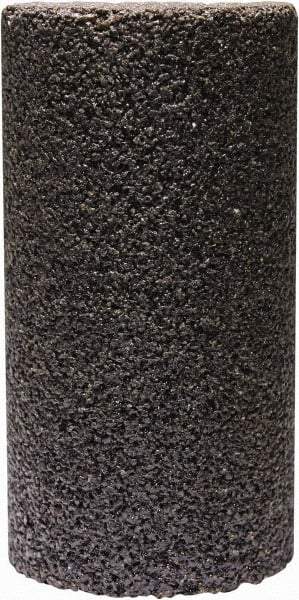 Tru-Maxx - Type 18, 1-1/2" Max Diam, 2-1/2" Head Thickness, 16 Grit Oval Cone - Zirconia Alumina, Coarse Grade, 5/8-11 Shank Thread - USA Tool & Supply