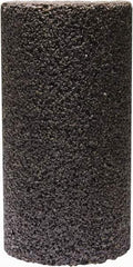 Tru-Maxx - Type 18, 1-1/2" Max Diam, 2-1/2" Head Thickness, 16 Grit Oval Cone - Zirconia Alumina, Coarse Grade, 5/8-11 Shank Thread - USA Tool & Supply