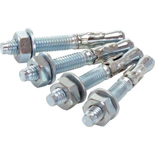 Vestil - Concrete Anchors   Type: Screw Anchor    Diameter (Inch): 3/8 - USA Tool & Supply