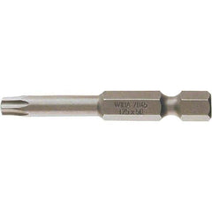 Wiha - 25IP Power Bit - 1/4" Drive, 2" OAL - USA Tool & Supply