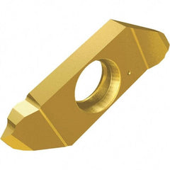 Iscar - SCI22 MT Grade IC1008, External Partial Profile 60° Threading Insert - 0.7 to 1.1mm & 23 to 36 TPI Ext Pitch, Right Hand Insert, TiAlN/TiN Finish, Carbide - USA Tool & Supply