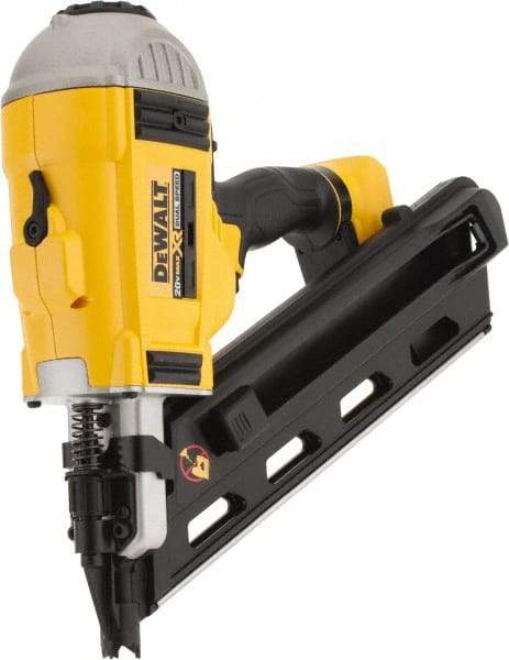 DeWALT - Cordless Framing Nailer - 0.13 Gauge Nail Diameter, 2 to 3-1/2 Inch Long Nail, Lithium-Ion - USA Tool & Supply