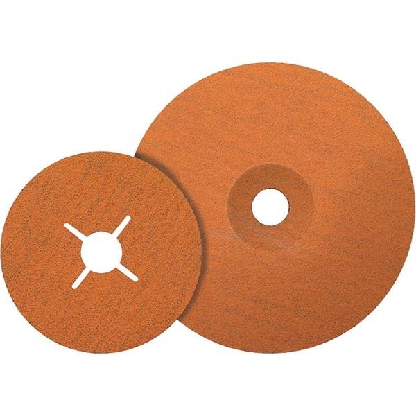 WALTER Surface Technologies - 7" Diam 7/8" Hole 120 Grit Fiber Disc - Ceramic, Series 15-X, Coolcut XX - USA Tool & Supply