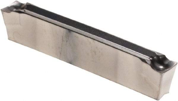 Walter - 2E300N02GX CF5 Grade WSM33S, 3mm Cutting Width Carbide Grooving Insert - Neutral, 0.2mm Corner Radius, TiAlN/Al2O3/ZrCN Finish - USA Tool & Supply