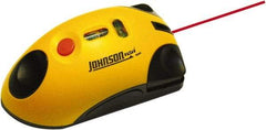 Johnson Level & Tool - 1 Beam 30' (Interior) Max Range Line Laser Level - Red Beam, 1/2" at 20' Accuracy, 4-1/4" Long x 1-3/4" Wide x 2-1/2" High, Battery Included - USA Tool & Supply