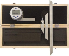 Johnson Level & Tool - 360° Measuring Range, Digital Protractor - 30.00 Resolution per sec, 11.8 Inch Long Blade, Accuracy Up to 5 per min, CR2032 Lithium Battery Not Included - USA Tool & Supply