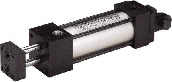 Norgren - 1" Stroke x 2" Bore Double Acting Air Cylinder - 1/4 Port, 250 Max psi, -20 to 200°F - USA Tool & Supply