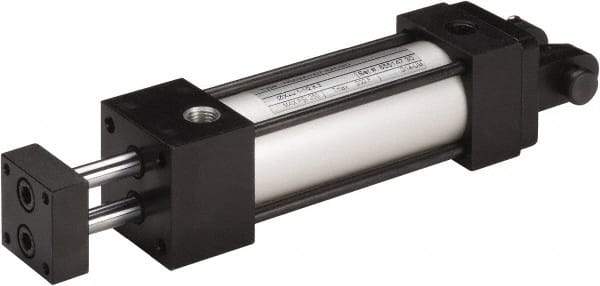 Norgren - 4" Stroke x 1-1/8" Bore Double Acting Air Cylinder - 1/8 Port, 150 Max psi, -20 to 200°F - USA Tool & Supply