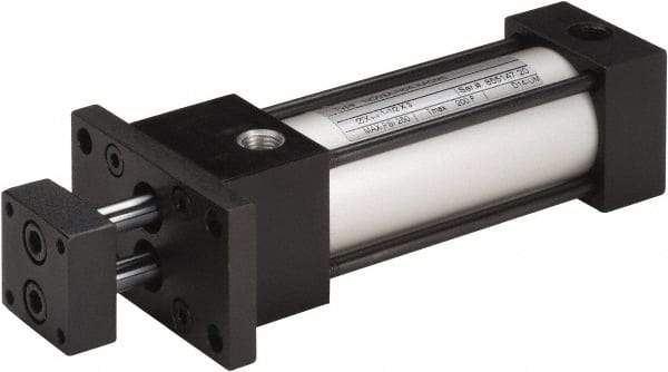 Norgren - 1" Stroke x 2-1/2" Bore Double Acting Air Cylinder - 1/4 Port, 250 Max psi, -20 to 200°F - USA Tool & Supply