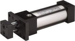 Norgren - 1" Stroke x 1-1/8" Bore Double Acting Air Cylinder - 1/8 Port, 150 Max psi, -20 to 200°F - USA Tool & Supply