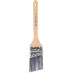 Wooster Brush - 2" Angled Synthetic Sash Brush - 2-11/16" Bristle Length, 7.88" Maple Fluted Handle - USA Tool & Supply