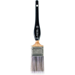 Wooster Brush - 2" Flat Nylon/Polyester Sash Brush - 2-15/16" Bristle Length, 7.31" Wood Kaiser Handle - USA Tool & Supply