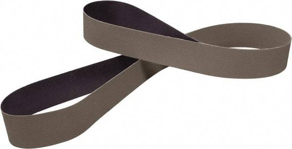 3M - 3-1/2" Wide x 15-1/2" OAL, A100 Grit, Aluminum Oxide Abrasive Belt - Aluminum Oxide, Coated, Cloth Backing, Dry, Series 237AA - USA Tool & Supply