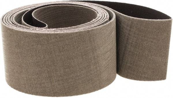 3M - 2" Wide x 132" OAL, A100 Grit, Aluminum Oxide Abrasive Belt - Aluminum Oxide, Coated, Cloth Backing, Dry, Series 237AA - USA Tool & Supply