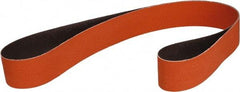 3M - 2-3/4" Wide x 15-1/2" OAL, 80 Grit, Ceramic Abrasive Belt - Ceramic, Coated, Cloth Backing, Series 777F - USA Tool & Supply
