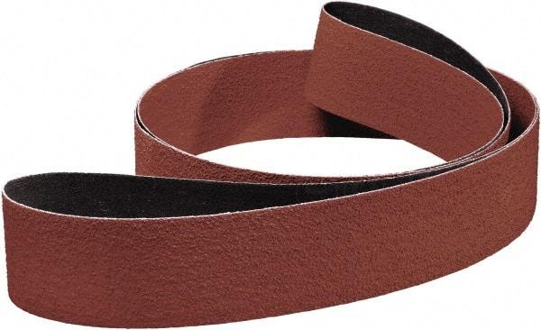 3M - 2" Wide x 48" OAL, 80 Grit, Ceramic Abrasive Belt - Ceramic, Coated, Cloth Backing, Series 963G - USA Tool & Supply