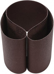 3M - 6" Wide x 48" OAL, 100 Grit, Aluminum Oxide Abrasive Belt - Aluminum Oxide, Coated, Cloth Backing, Series 341D - USA Tool & Supply