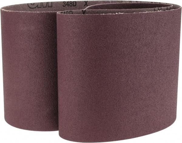 3M - 6" Wide x 48" OAL, 80 Grit, Aluminum Oxide Abrasive Belt - Aluminum Oxide, Coated, Cloth Backing, Series 341D - USA Tool & Supply