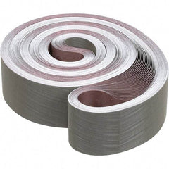 3M - 3" Wide x 132" OAL, A30 Grit, Aluminum Oxide Abrasive Belt - Aluminum Oxide, Coated, Cloth Backing, Wet, Series 307EA - USA Tool & Supply