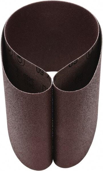 3M - 6" Wide x 48" OAL, 60 Grit, Aluminum Oxide Abrasive Belt - Aluminum Oxide, Coated, Cloth Backing, Series 341D - USA Tool & Supply