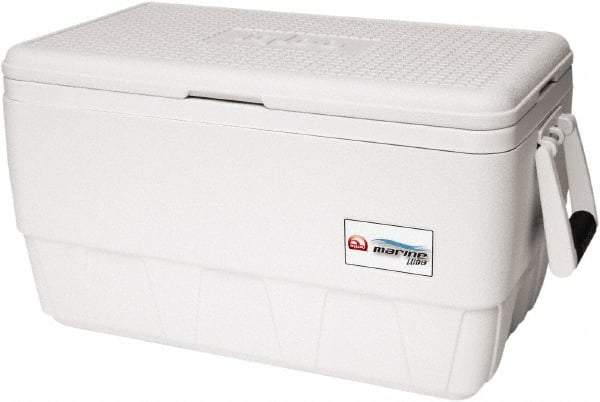 Igloo - 36 Qt Ice Chest - Polyethylene, White - USA Tool & Supply