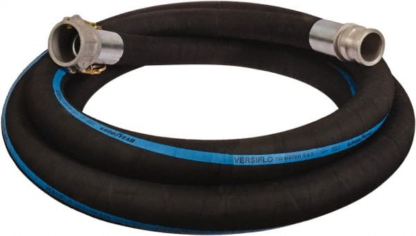 Continental ContiTech - Liquid Suction & Discharge Hose Inside Diameter (Inch): 1-1/2 Length (Feet): 1 - USA Tool & Supply