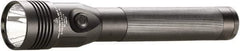 Streamlight - White LED Bulb, 800 Lumens, Industrial/Tactical Flashlight - Black Aluminum Body, 1 AA NiMH Battery Included - USA Tool & Supply