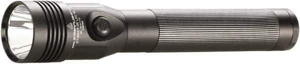 Streamlight - White LED Bulb, 800 Lumens, Industrial/Tactical Flashlight - Black Aluminum Body, 1 AA NiMH Battery Included - USA Tool & Supply