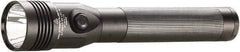 Streamlight - White LED Bulb, 800 Lumens, Industrial/Tactical Flashlight - Black Aluminum Body, 1 AA NiMH Battery Included - USA Tool & Supply