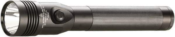Streamlight - White LED Bulb, 800 Lumens, Industrial/Tactical Flashlight - Black Aluminum Body, 1 AA NiMH Battery Included - USA Tool & Supply