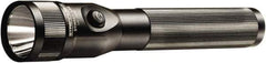 Streamlight - White LED Bulb, 400 Lumens, Industrial/Tactical Flashlight - Black Aluminum Body, 1 AA Battery Included - USA Tool & Supply