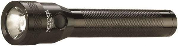 Streamlight - White LED Bulb, 390 Lumens, Industrial/Tactical Flashlight - Black Aluminum Body, 1 AA Battery Included - USA Tool & Supply