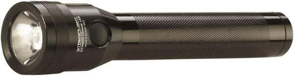 Streamlight - White LED Bulb, 390 Lumens, Industrial/Tactical Flashlight - Black Aluminum Body, 1 AA Battery Included - USA Tool & Supply