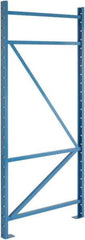 Steel King - 39,990 Lb Capacity Heavy-Duty Framing Upright Pallet Storage Rack - 3" Wide x 96" High x 42" Deep, Powder Coat Blue - USA Tool & Supply