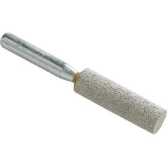 WALTER Surface Technologies - 3/8" Head Diam, Cylinder End, Silicon Carbide Mounted Point - Orange, Fine Grade, 37,210 RPM - USA Tool & Supply