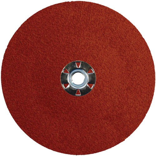 7X5/8-11 36G CER RESIN FIBER DISC - USA Tool & Supply