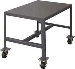 Durham - Mobile Work Bench - Steel, Gray, 36" Long x 24" Deep x 36" High - USA Tool & Supply