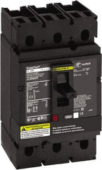 Square D - 600 Volt, 250 Amp, Automatic Molded Case Switch - 2 Pole, 18 at 600 VAC, 35 at 480 VAC, 65 at 240 VAC kA Interrupting Rating, Line/Load Lug Connection - USA Tool & Supply