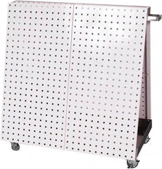 Triton - 21-1/4 Inches Wide x 39-1/4 Inches High x 36-3/4 Inches Deep A-Frame Double Sided Pegboard Tool Cart - 800 Lbs. Load Limit - USA Tool & Supply