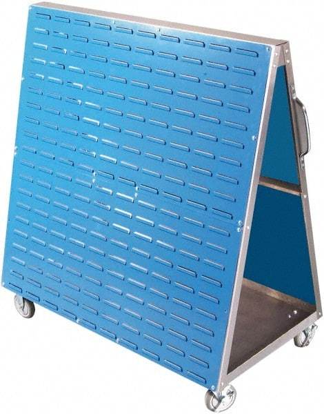 Triton - 29-3/4 Inches Wide x 51-1/2 Inches High x 48 Inches Deep A-Frame Louvered Panel - 650 Lbs. Load Limit, 32 Square Ft. Surface Area - USA Tool & Supply