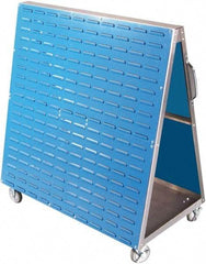 Triton - 29-3/4 Inches Wide x 51-1/2 Inches High x 48 Inches Deep A-Frame Louvered Panel - 650 Lbs. Load Limit, 32 Square Ft. Surface Area - USA Tool & Supply