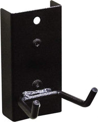 Triton - 4" Long Double Prong Tool Holder Pegboard Hook - 2" Projection, Steel - USA Tool & Supply