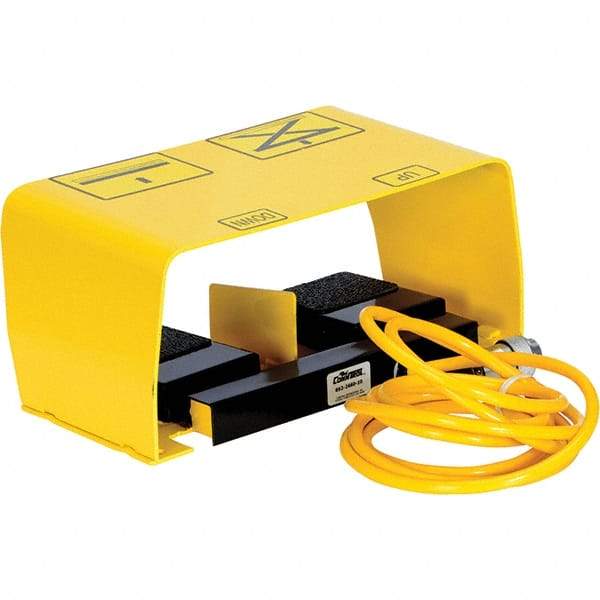Vestil - Lifting Table Single Foot Switch - Use with Hydraulic Equipment - USA Tool & Supply