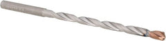 Walter-Titex - 5.2mm 140° Spiral Flute Solid Carbide Taper Length Drill Bit - USA Tool & Supply