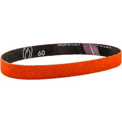 ‎3/4 × 20-1/2″ Blaze Cloth File Belt 40 Grit R980P Premium Ceramic Alumina - USA Tool & Supply