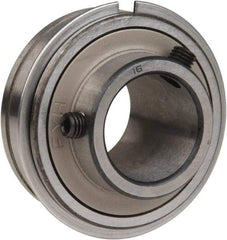 Value Collection - 1-1/8" ID x 2.441" OD, 4,383 Lb Dynamic Capacity, Free Spin Insert Insert Bearing - 52100 Steel Insert, 0.866" Race Width, 2,540 Lb Static Capacity - USA Tool & Supply